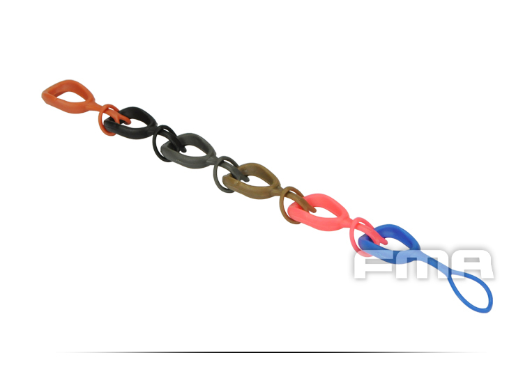 FMA Enlarged Zipper Slider Puller, 6 pcs - Black OD-A-TB1048-BK asgbox.pl FMA Enlarged Zipper Slider Puller, 6 pcs - Black - obrazek 3