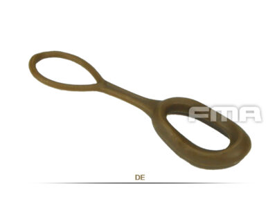 FMA Enlarged Zipper Slider Puller, 6 pcs - Tan - obrazek 2
