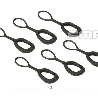 FMA Enlarged Zipper Slider Puller, 6 pcs - Green