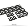 FMA Rubber Ladder Z70 RIS Rail Cover, 6 Pieces - Black OD-A-TB1049-BK asgbox.pl