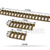 FMA Rubber Ladder Z70 RIS Rail Cover, 6 Pieces - Tan OD-A-TB1049-DE asgbox.pl