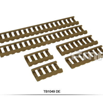 Alternative view of FMA Rubber Ladder Z70 RIS Rail Cover, 6 Pieces - Tan
