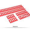 FMA Rubber Ladder Z70 RIS Rail Cover, 6 Pieces - Pink OD-A-TB1049-PK asgbox.pl FMA Rubber Ladder Z70 RIS Rail Cover, 6 Pieces - Pink OD-A-TB1049-PK asgbox.pl