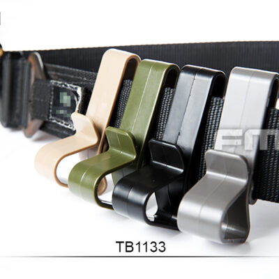 Alternative view of FMA ABS Universal Hook / Hanger for MOLLE and Belt, 3 pcs - Tan