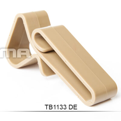 FMA ABS Universal Hook / Hanger for MOLLE and Belt, 3 pcs - Tan