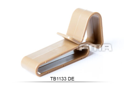 FMA ABS Universal Hook / Hanger for MOLLE and Belt, 3 pcs - Tan - obrazek 4