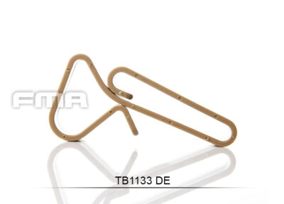 FMA ABS Universal Hook / Hanger for MOLLE and Belt, 3 pcs - Tan - obrazek 5