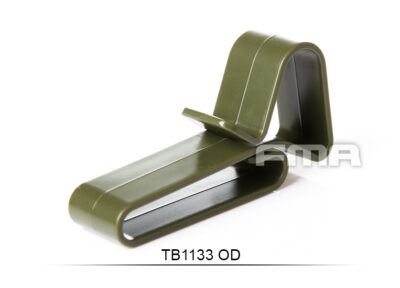 FMA ABS Universal Hook / Hanger for MOLLE and Belt, 3 pcs - Green - obrazek 4