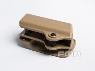 FMA Plastic Pouch for Pistol Magazine 9mm Luger - MC - obrazek 3