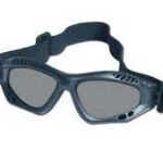 Glasses AIR COMMANDO Mil-Tec BLACK smoke