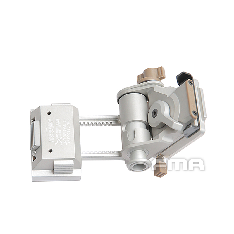 FMA CNC L4G24 Helmet Mount for NVG PVS-15 / 18 - Silver OD-A-TB620-S asgbox.pl FMA CNC L4G24 Helmet Mount for NVG PVS-15 / 18 - Silver - obrazek 4