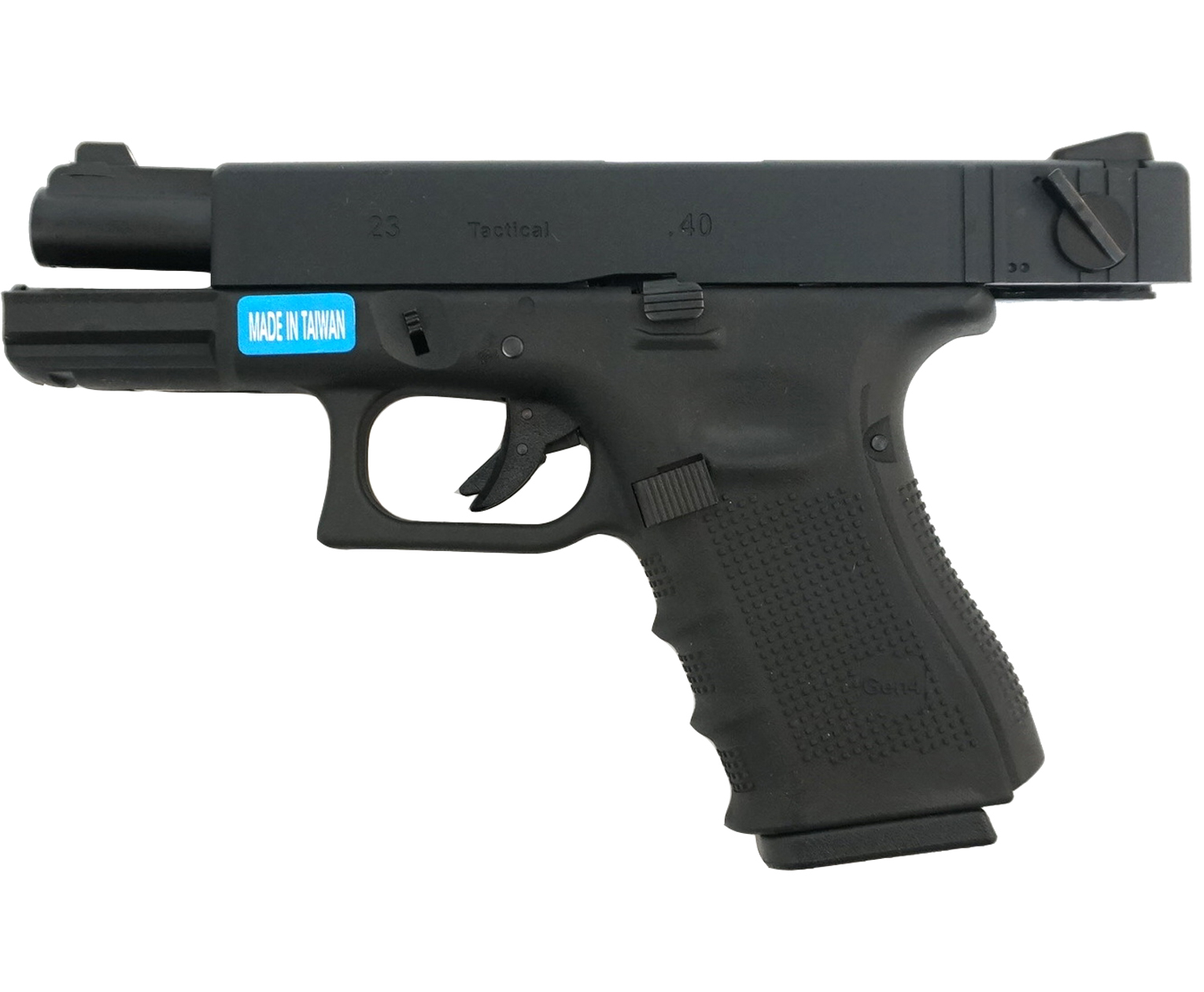 WE GBB Gas Pistol R23 Gen4 - Black OD-A-WE00093 asgbox.pl WE GBB Gas Pistol R23 Gen4 - Black