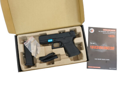 WE GBB Gas Pistol R23 Gen4 - Black - obrazek 2