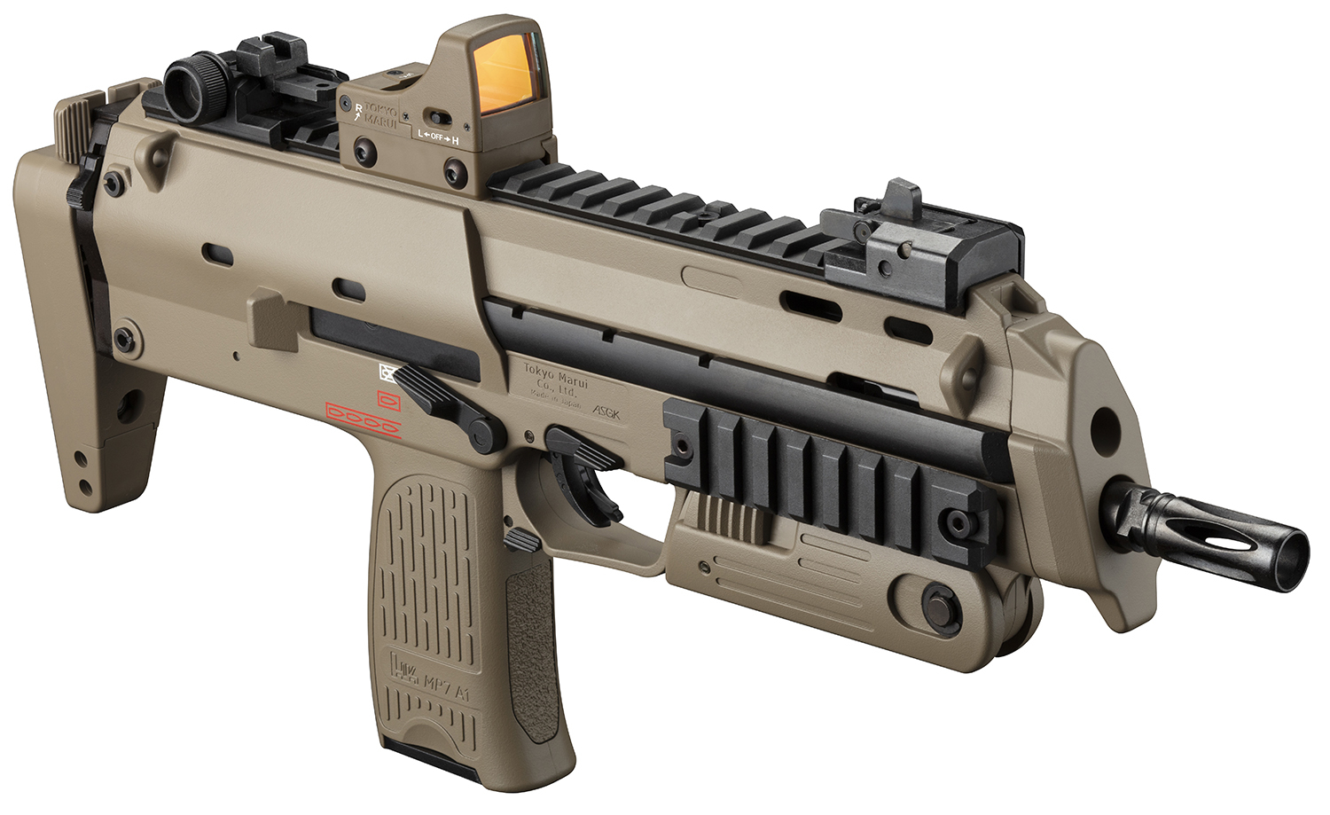 TM Red Dot Micro Pro Sight - Tan (FDE) OD-A-MARUI082 asgbox.pl TM Red Dot Micro Pro Sight - Tan (FDE) - obrazek 3