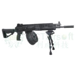 LCT RPK-16 (AK / LCK-16) Electric Drum Magazine, 2000 BBs – Black - obrazek 5
