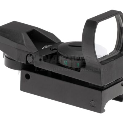 RDG Multi Reticle Red Dot 20x33 mm, red - Black