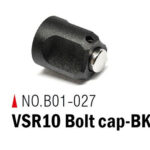 AA CNC Aluminum VSR-10 BOLT CAP - Black
