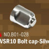 AA CNC Aluminum VSR-10 BOLT CAP - Silver OD-A-B01-028 asgbox.pl