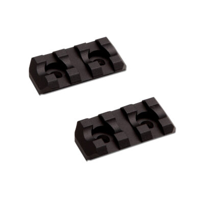 ASG Metal RIS Rail M-RAIL for M-LOK, 3 Slots / 40 mm (2 Pieces) - Black