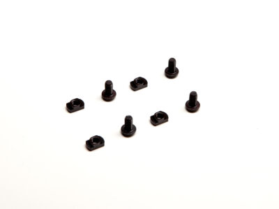 ASG Metal RIS Rail M-RAIL for M-LOK, 5 Slots / 60 mm (2 Pieces) - Black - obrazek 2