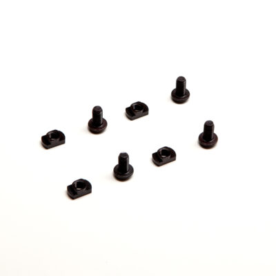 Alternative view of ASG Metal RIS Rail M-RAIL for M-LOK, 5 Slots / 60 mm (2 Pieces) - Black