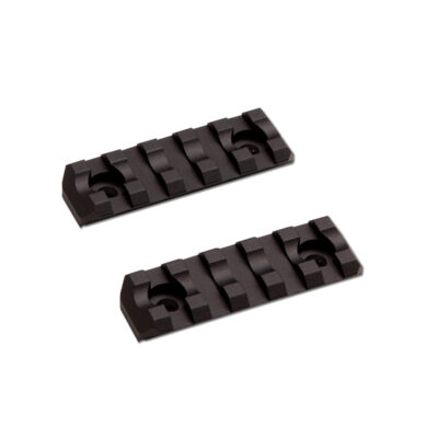 ASG Metal RIS Rail M-RAIL for M-LOK, 5 Slots / 60 mm (2 Pieces) - Black