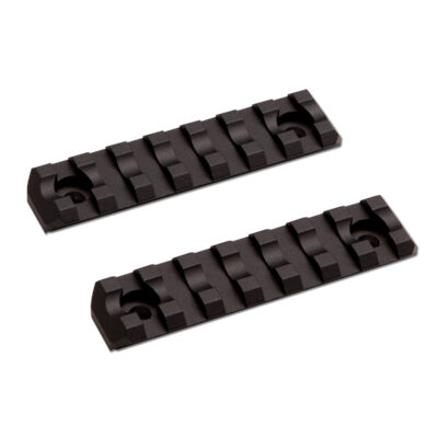 ASG Metal RIS Rail M-RAIL for M-LOK, 7 Slots / 80 mm (2 Pieces) - Black