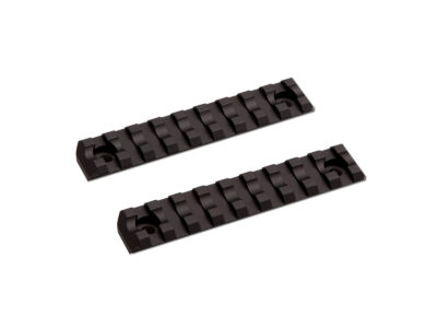 ASG Metal RIS Rail M-RAIL for M-LOK, 9 Slots / 100 mm (2 Pieces) - Black