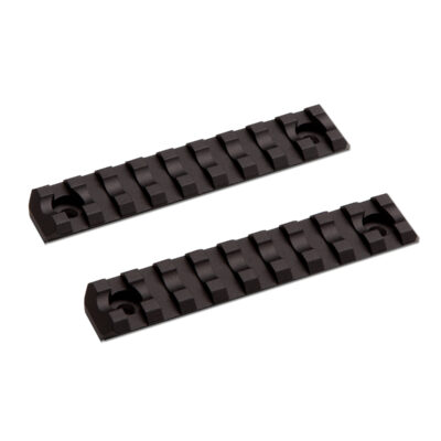 ASG Metal RIS Rail M-RAIL for M-LOK, 9 Slots / 100 mm (2 Pieces) - Black