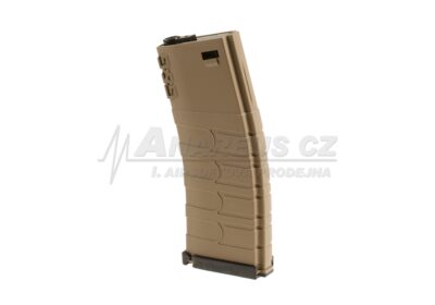G a G Magazine M4 Midcap 120rds, FDE/BK - obrazek 2