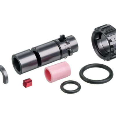 ML CNC Aluminum Hop-up Chamber for GHK 553 GBB - Black