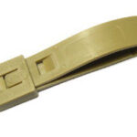 FMA MALICE Clip MOLLE Adapter, Short (1 piece) - Tan