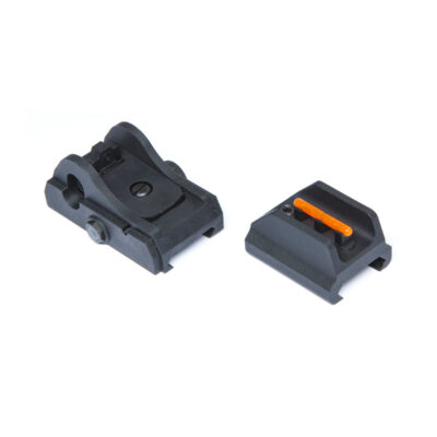 ASG Front and Rear RIS Rail Sight CZ Scorpion EVO 3 - Black