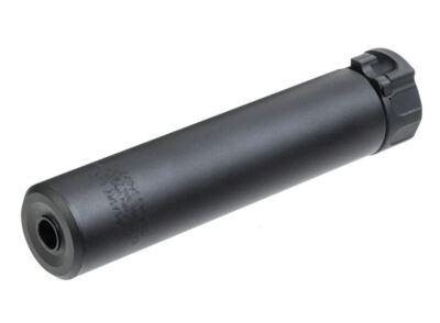 5KU SOCOM 556 Airsoft QD Suppressor (178 mm), 14 mm CCW - Black - obrazek 2