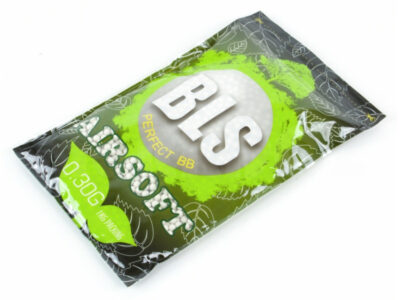 20x BLS BIO pellets 0,30g, 3300 BBs - White (box) - obrazek 2