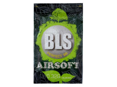 20x BLS BIO pellets 0,32g, 3125 BBs - White (box) - obrazek 2