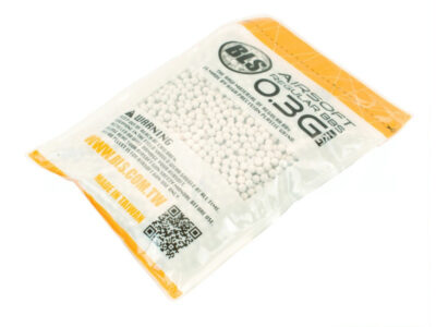 20x BLS Precision pellets 0,30g, 3300 BBs - White (box) - obrazek 2