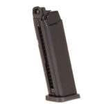 WE Gas Magazine for WE MOS R17 / MOS R18C GBB, 24 BBs - Black