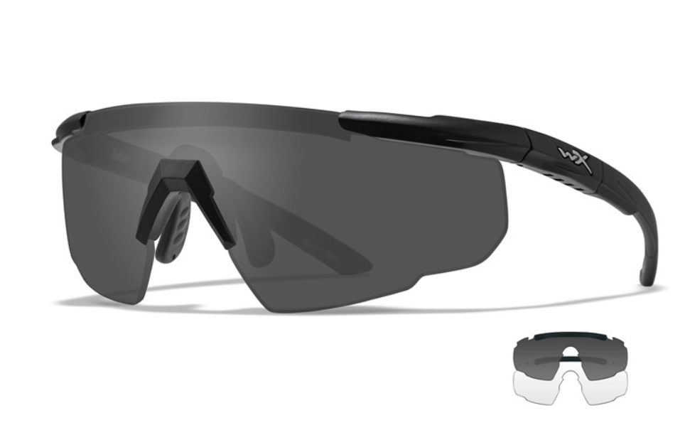 Goggles SABER ADVANCED Smoke Grey plus Clear Lens/Matte black frame OD-A-WX081 asgbox.pl Goggles SABER ADVANCED Smoke Grey plus Clear Lens/Matte black frame