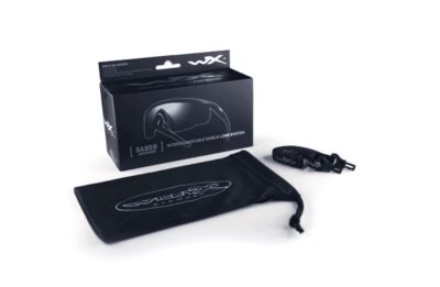 Goggles SABER ADVANCED Smoke Grey  plus  Clear Lens/Matte black frame - obrazek 2
