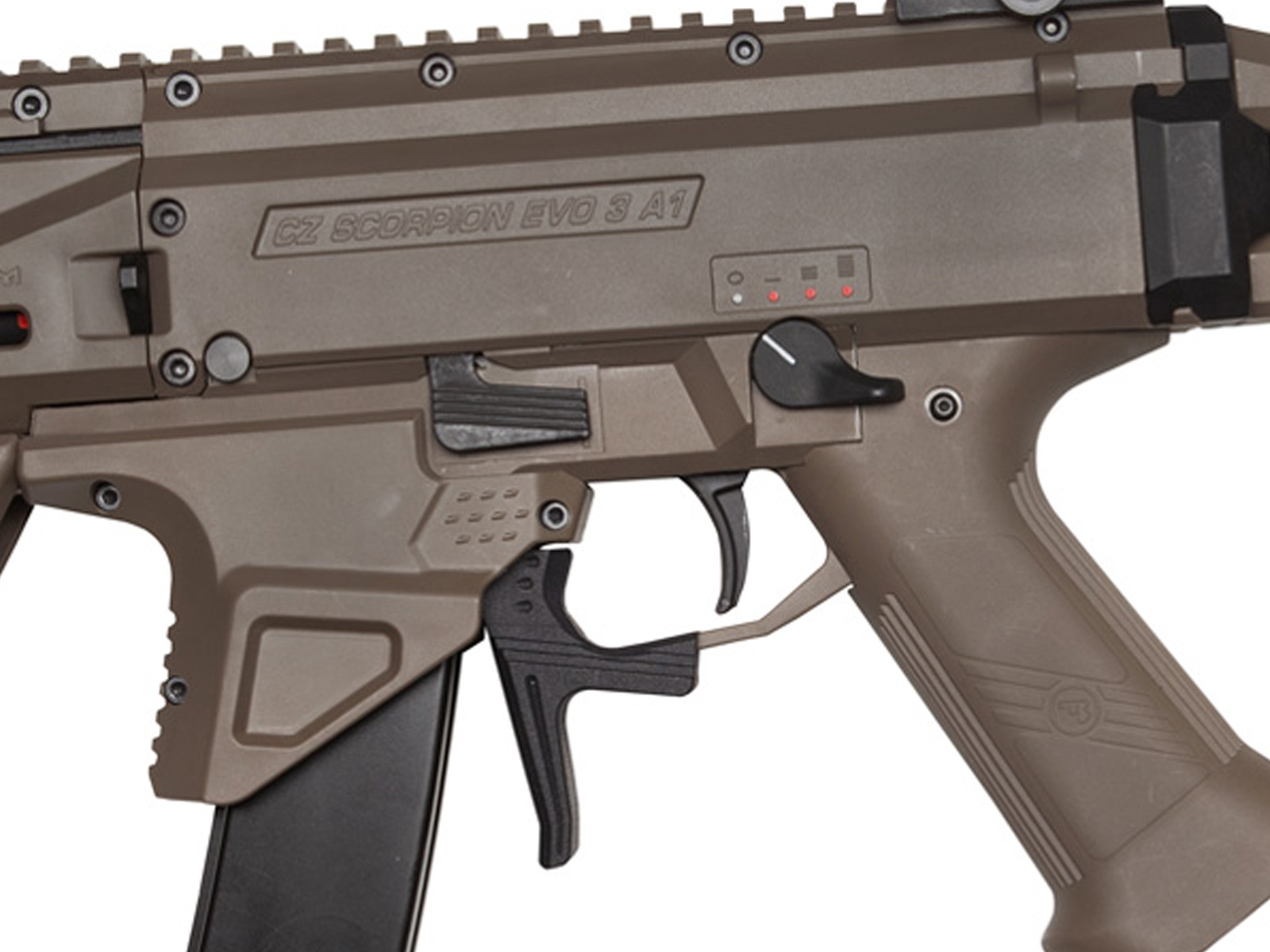 ASG CZ Scorpion EVO 3 A1 ATEK Proline - Tan OD-A-ASG260 asgbox.pl ASG CZ Scorpion EVO 3 A1 ATEK Proline - Tan - obrazek 2