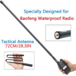Baofeng Tactical Folding Antenna SMA-Female - 72 cm - obrazek 3
