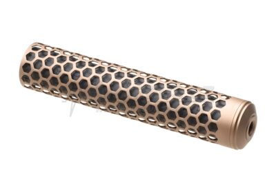 AA Aluminum Suppressor HIVE T10 255x50 mm, 14- mm CCW - Tan