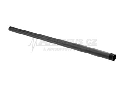 AA CNC Aluminum Outer Barrel VSR-10 with 14mm CCW Thread, Long - Black - obrazek 2
