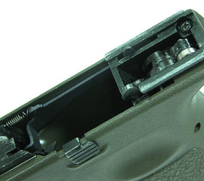 Alternative view of GD Steel Trigger Lever for TM G-Series 17 / 26 GBB - Black