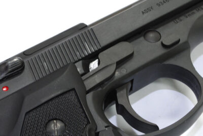 Steel Trigger Lever for Marui M9/M92F Series - Black - obrazek 4