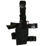 MIL-FORCE Universal Leg Holster TORNADO, Right-Handed - Black