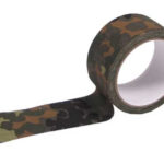 Camouflage tape, waterproof Flecktarn