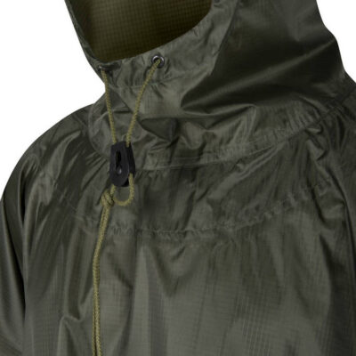 Alternative view of HELIKON Waterproof Poncho U.S. Model - Taiga Green