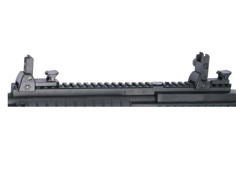 ASG Detachable Front and Rear Flip-up RIS Rail Sight - Black OD-A-ASG022 asgbox.pl ASG Detachable Front and Rear Flip-up RIS Rail Sight - Black